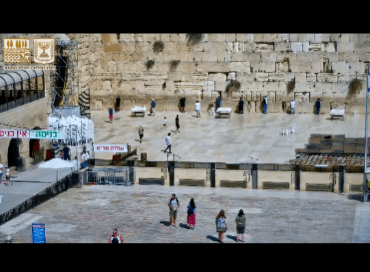 western wall live webcam jerusalem israel