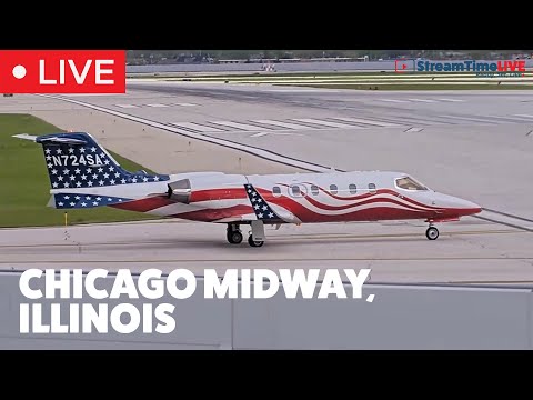 midway international airport live cam chiicago illinois