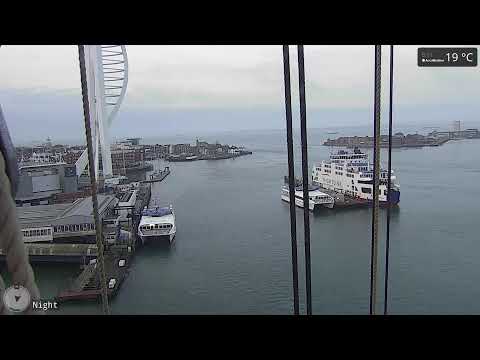 Portsmouth Historic Dockyard, Portsmouth, UK live cam