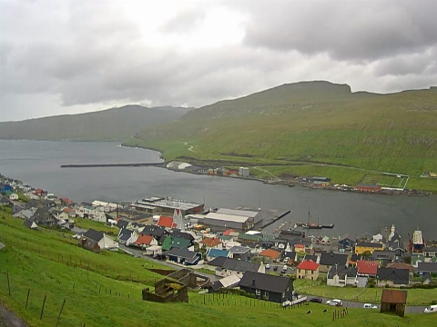 vagar faroe islands live webcam