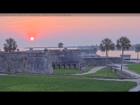 castillo de san marcos st. augustine florida live webcam