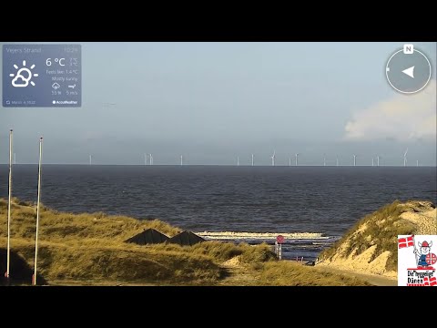 Vejers Strand, Denmark online webcam