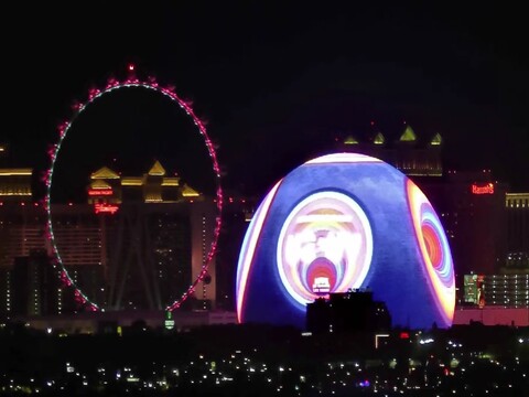 The Sphere Live Webcam, Las Vegas