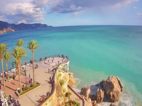 Nerja live webcam, Spain