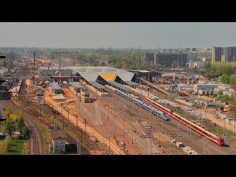 Warsaw Zachodnia Station webcam, Poland