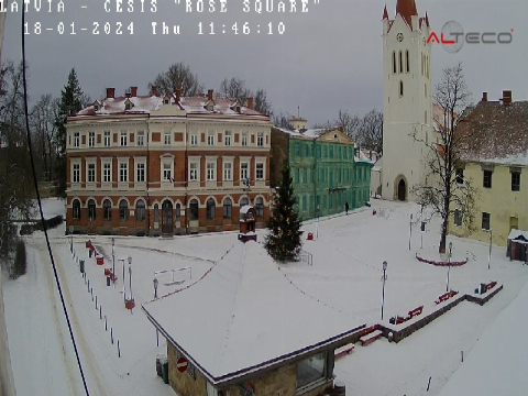 Cēsis Live Webcam, Latvia