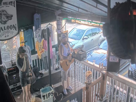 Hog's Breath Webcam, Duval Street, Key West, Florida