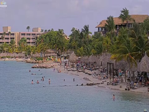 Mambo Beach Webcam, Curaçao