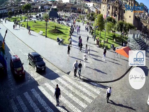 plaza de armas cusco peru